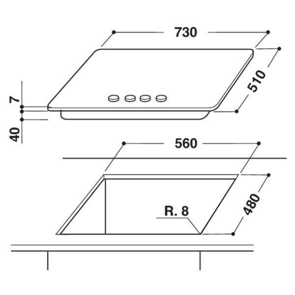 Whirlpool GMR 7522IXL