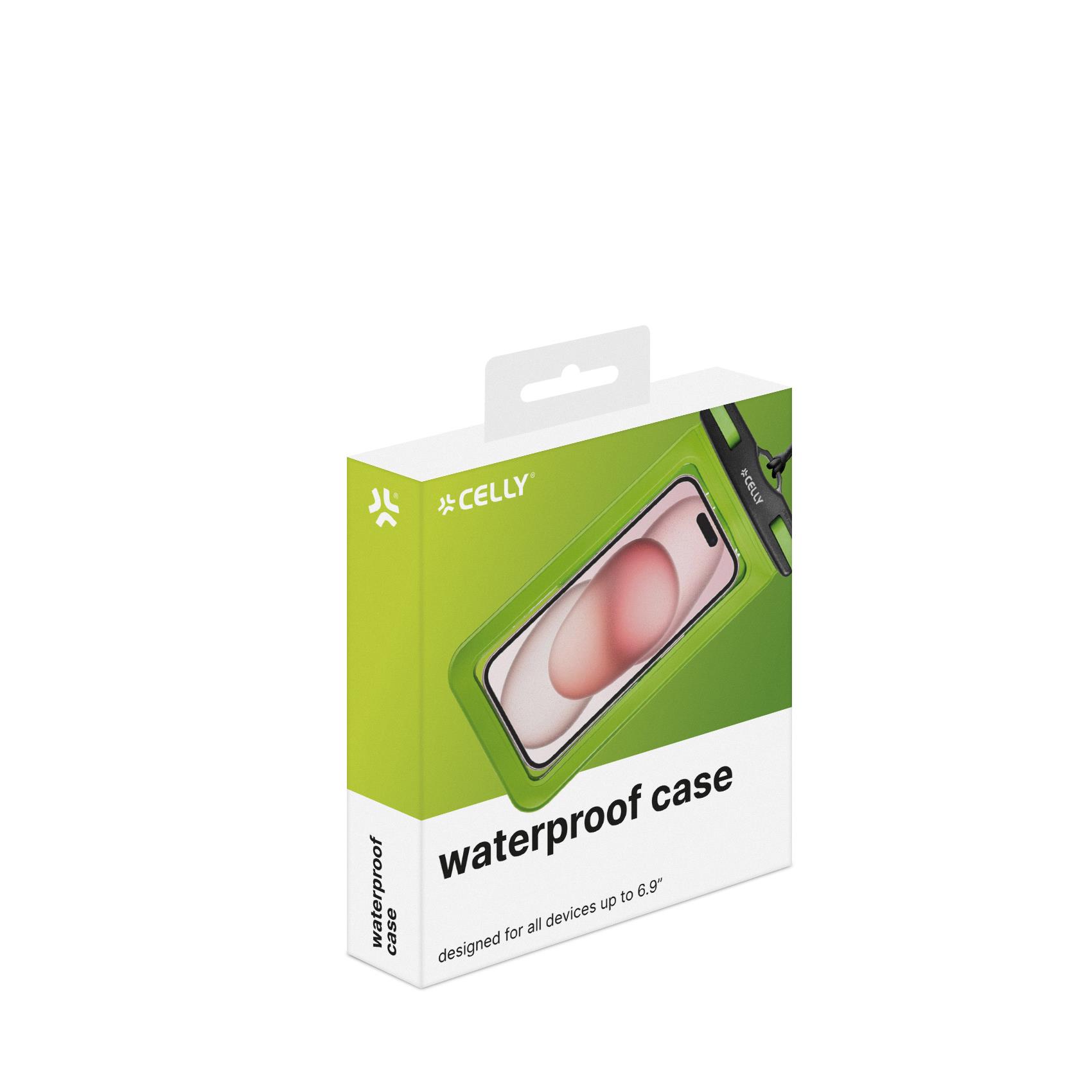Celly SPLASHBAG25 - Custodia impermeabile 7'
