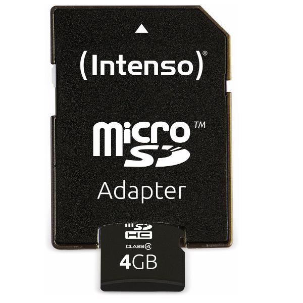 Intenso MICRO SD CLASS 4 4 GB
