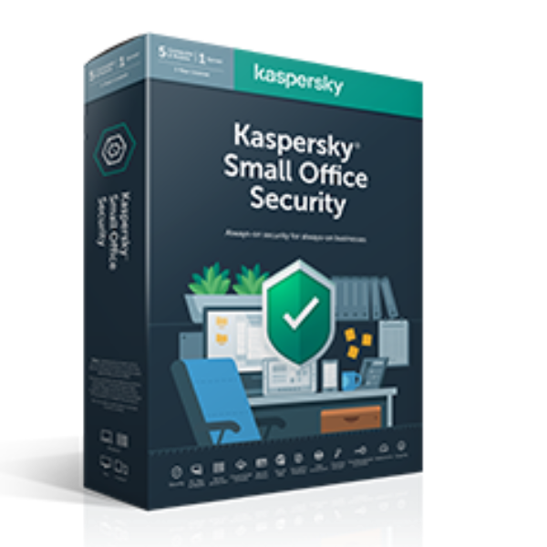 Kaspersky Small Office Security - Rinnovo licenza abbonamento (1 anno) - 2 server file, 15 dispositivi mobili, 15 desktop, 15 gestori di password - Win, Mac, Android, iOS - Europa
