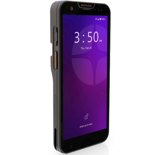Datalogic Memor 30x - Terminale raccolta dati - robusto - Android 13 o succ. - 128 GB UFS card - 6" LTPS (2160 x 1080) - fotocamera posteriore + fotocamera anteriore - lettore codice a barre - (imager 2D) - host USB - slot microSD - 802.11 d/h/i/k/r/v/w/mc, Wi-Fi 6E, Bluetooth, NFC - nero