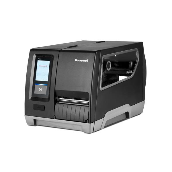 Honeywell PM45 - Stampante per etichette - trasferimento termico - Rullo (11,4 cm) - 203 dpi - fino a 350 mm/sec - USB 2.0, seriale, Gigabit LAN, host USB 2.0 - Riavvolgitore