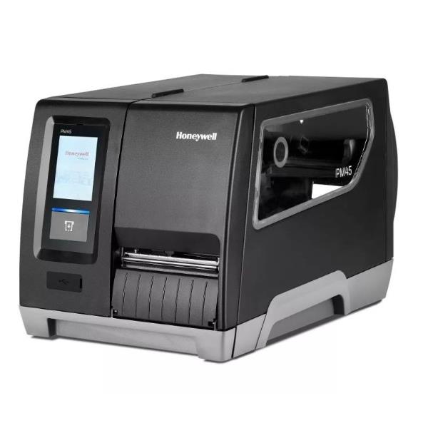 Honeywell PM45 - Stampante per etichette - trasferimento termico - Rullo (11,4 cm) - 203 dpi - fino a 350 mm/sec - USB 2.0, seriale, Gigabit LAN, host USB 2.0, Wi-Fi(ac), Bluetooth 5.0