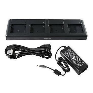 Honeywell Quad Battery Charger - Caricabatterie - connettori di uscita 4 - Europa - per P/N: 50134176-001