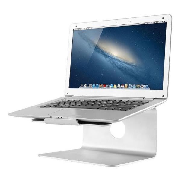 Neomounts NSLS050 - Supporto - per portatile - alluminio spazzolato - argento - dimensione schermo: 10"-17" - desktop