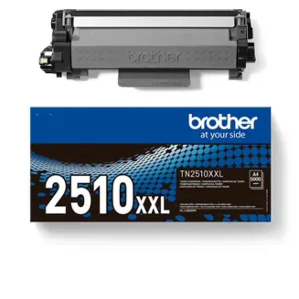 Brother TN2510XXL - Ultra High Yield - nero - originale - scatola - cartuccia toner - per Brother HL-L2865DW, MFC-L2960DW, MFC-L2980DW