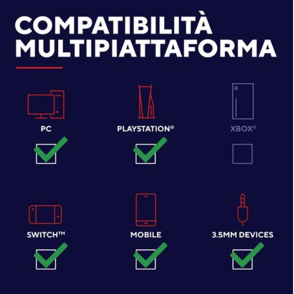 Trust CARUS CUFFIA WIRELESS DOPPIA CONNESSIONE BT + 2,4GHz GXT493 - NERO