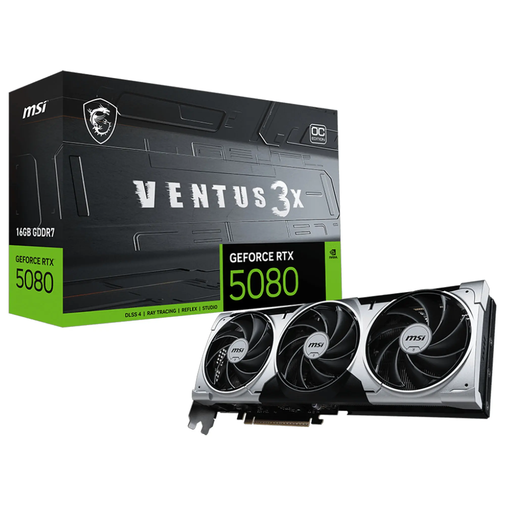 MSI RTX 5080 16G VENTUS 3X OC PLUS
