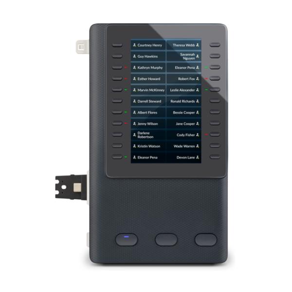 Poly Edge E Expansion Module - Modulo di espansione dei tasti funzione per telefono VoIP - 22 multifunctional line keys - per Poly Edge E400, E500