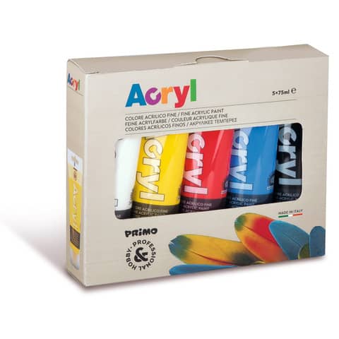 Primo CF5 - COLORI ACRILICI PRIMARI 75ml