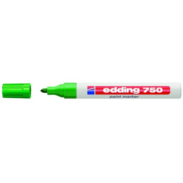 edding 750 paint - Marcatore - permanente - verde - inchiostro pigmentato - 2-4 mm