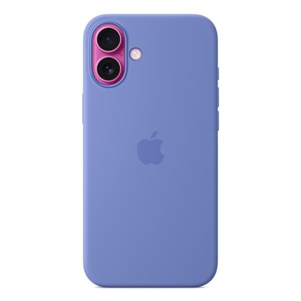 Apple Custodia MagSafe in silicone per iPhone 16 Plus - Pervinca