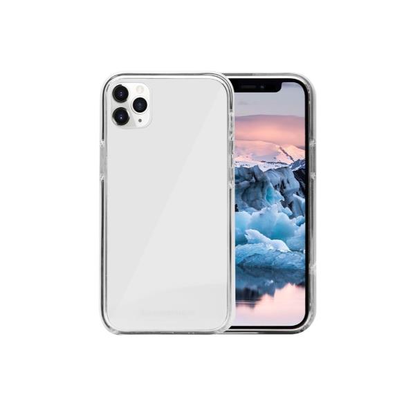 Dbramante 1928 Iceland - Custodia in Plastica Riciclata per iPhone 12 Pro Max - Trasparente