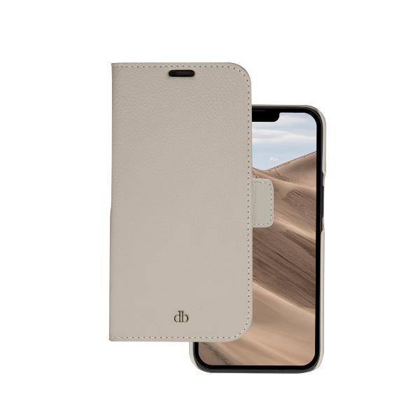 Dbramante 1928 New York - Custodia in Pelle per iPhone 14 - Sabbia
