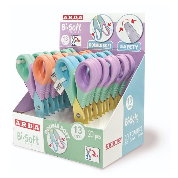 Arda FORBICE BISOFT 13CM KEEP COLOUR PASTEL - …