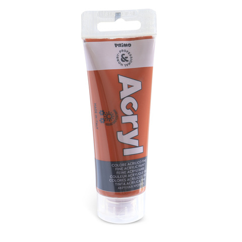 Primo TEMPERA TUBO ACRILICO COL.SIENA BRUCIATA75ML
