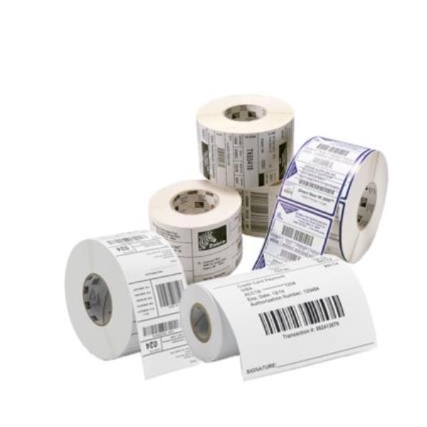Zebra Z-Perform 1000D - Adesivo acrilico permanente - Non rivestita - perforato - 6,3 mil - bianco - 101.6 x 152.4 mm 3800 etichette (4 rotolo(i) x 950) Carta - per Canon MultiPASS C70; PAX 110; TLP 2746; Xi Series 110, 170, 220; Z Series Z4Mplus, Z6Mplus