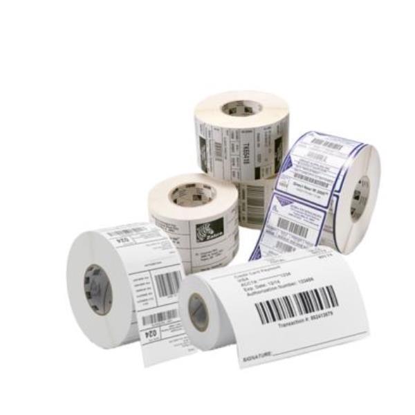 Zebra Z-Perform 1000T - Carta - Opaca - adesivo acrilico permanente - rivestito - bianco - 25.4 x 38.1 mm 51800 etichette (10 rotolo(i) x 5180) etichette - per S Series 105, 160; Stripe S600; TLP 2746; Xi Series 140; Z Series Z4000, Z4M, Z6000, Z6M