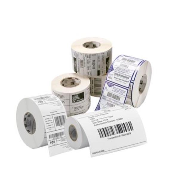 Zebra Z-Perform 1000T - Adesivo permanente - 51 x 64 mm 24720 etichette (8 rotolo(i) x 3090) etichette - per Zebra 110, 140, 220, Z4Mplus, Z6MPlus, ZM400, ZM600; Xi Series 140, 170; Z Series ZM600