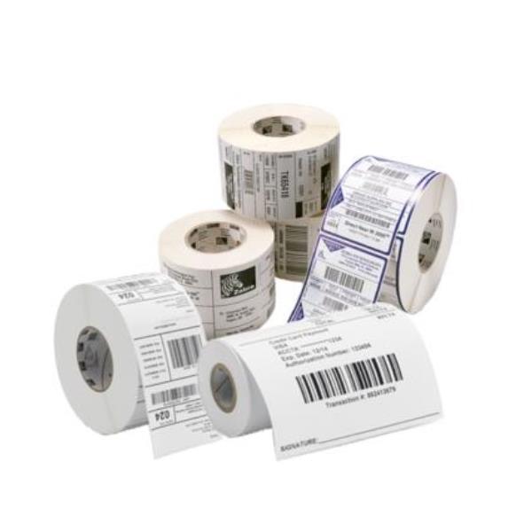 Zebra Z-Ultimate 3000T - Poliestere - Lucido - adesivo acrilico permanente - rivestito - 5,8 mil - bianco - 76 x 76 mm 22560 etichette (12 rotolo(i) x 1880) etichette