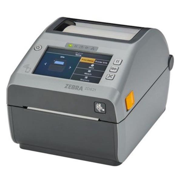 Zebra ZD621R - Stampante per etichette - trasferimento termico - Rullo (11,8 cm) - 300 dpi - fino a 152 mm/sec - USB 2.0, LAN, seriale, host USB