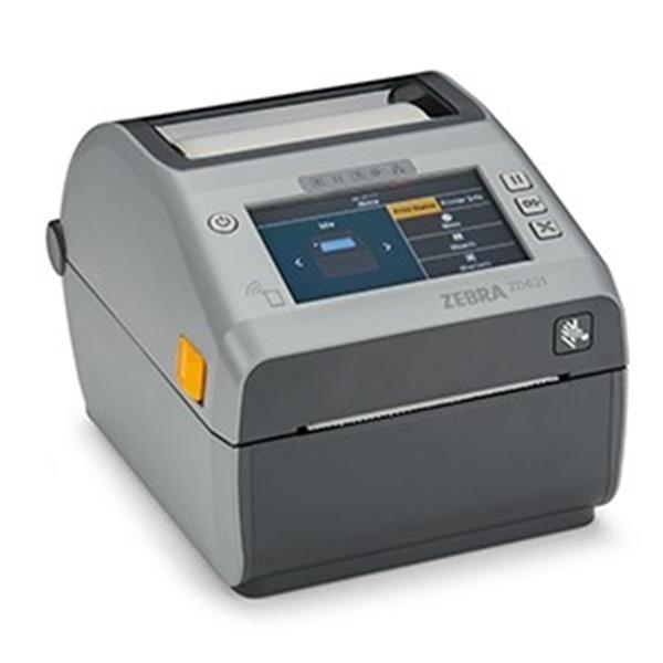 Zebra ZD621 - Stampante per etichette - termico diretto - Rullo (10,8 cm) - 203 dpi - fino a 203 mm/sec - USB 2.0, LAN, seriale, host USB, Bluetooth 4.1 - taglierina - grigio
