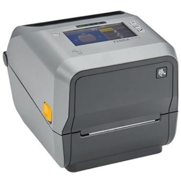Zebra ZD621t - Stampante per etichette - trasferimento termico - Rullo (11,8 cm) - 203 dpi - fino a 203 mm/sec - USB 2.0, LAN, seriale, host USB - taglierina - grigio