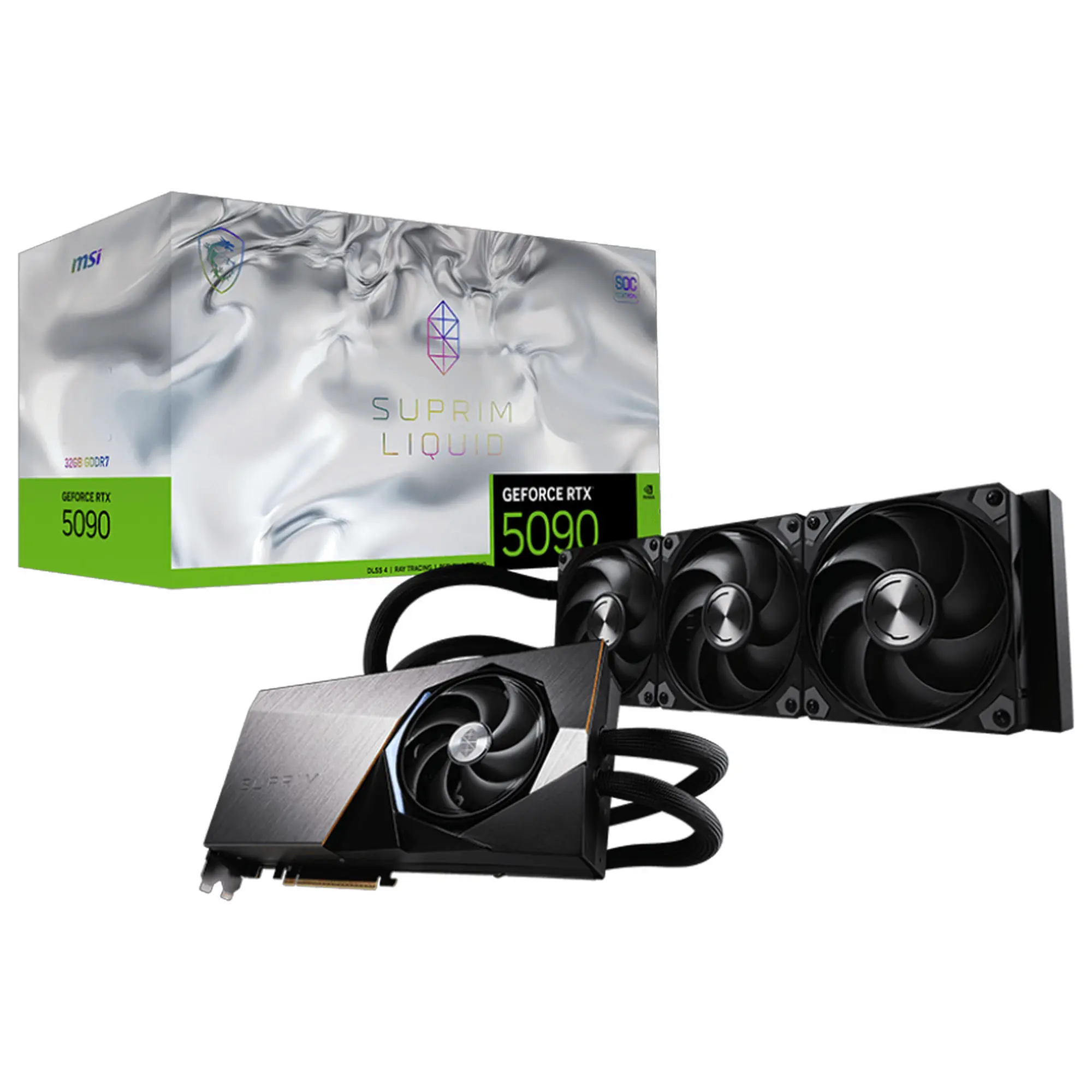 MSI GEFORCE RTX 5090 32G SUPRIM LIQUID SOC