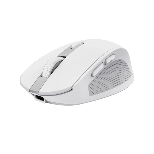 Mouse OZAA wireless - bianco - Trust