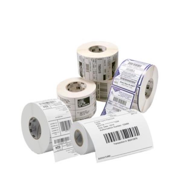 Zebra Z-Ultimate 3000T - Poliestere - Lucido - adesivo acrilico permanente - argento - 76 x 76 mm 11340 etichette (6 rotolo(i) x 1890) etichette - per Zebra 110, 140, 220, Z4Mplus, Z6MPlus, ZM400, ZM600; Xi Series 140, 170; Z Series ZM600