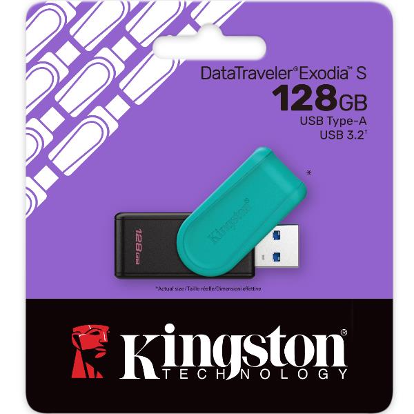 Kingston Chiavetta DataTraveler Exodia S con cappuccio a rotazione
