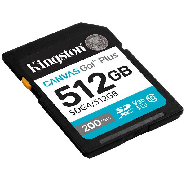 Kingston SD Canvas Go! Plus 512GB