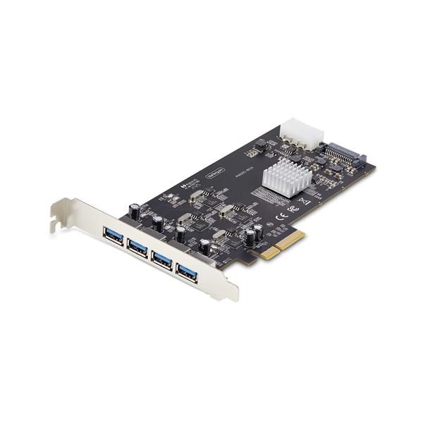 StarTech.com 4-Port USB-A PCIe Card, USB 3.2 5Gbps, …
