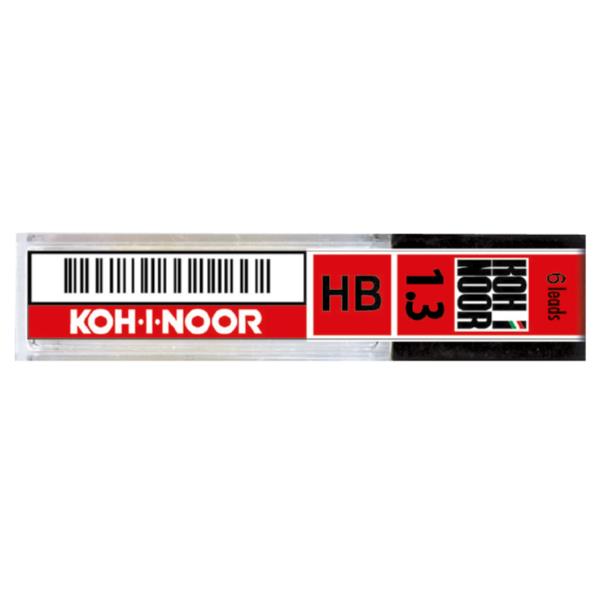Koh-I-Noor ASTUCCIO 6 MICROMINE 1.3 MM HB