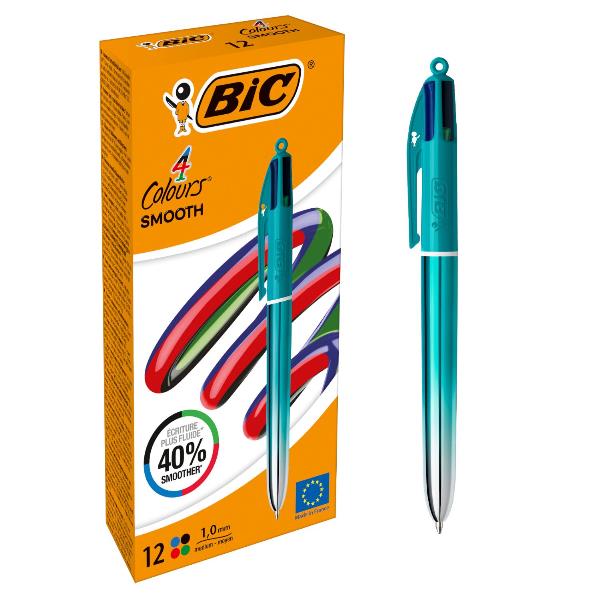 Bic 4 COLOURS SMOOTH GRADIENT - FUSTO VERDE …