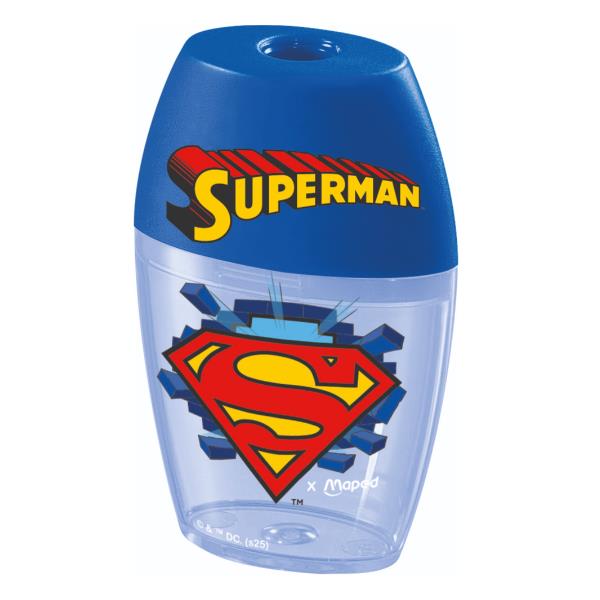 Maped TEMPERINO SUPERMAN ERGONOMICO CON CONTENITORE
