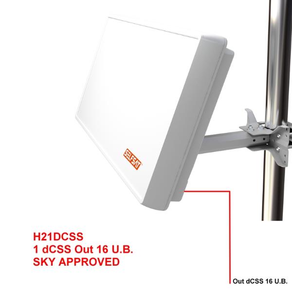 DiProgress Parabola SelfSat H21 DCSS SKY 16UB OUT
