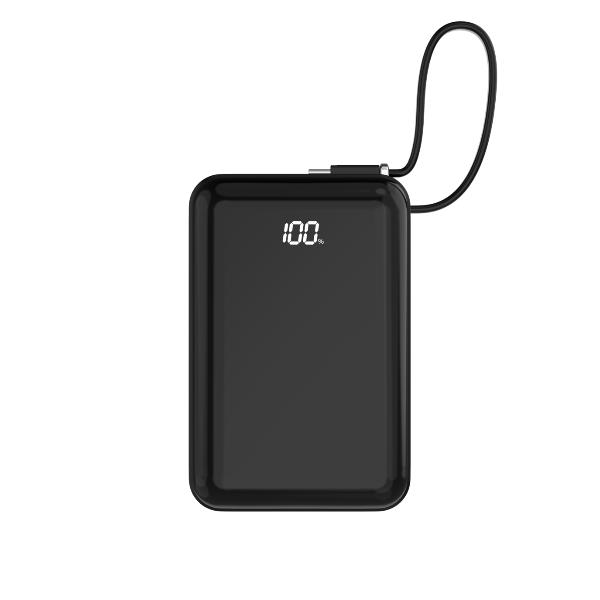 NILOX TECH - Powerbank 65W Built-in USB-C Cable