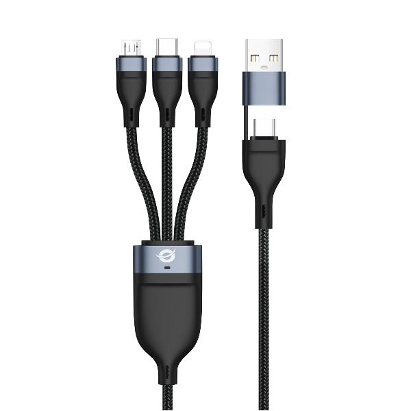Conceptronic CAVO USB 3-in-1 PD 3.0 100W Ricarica …