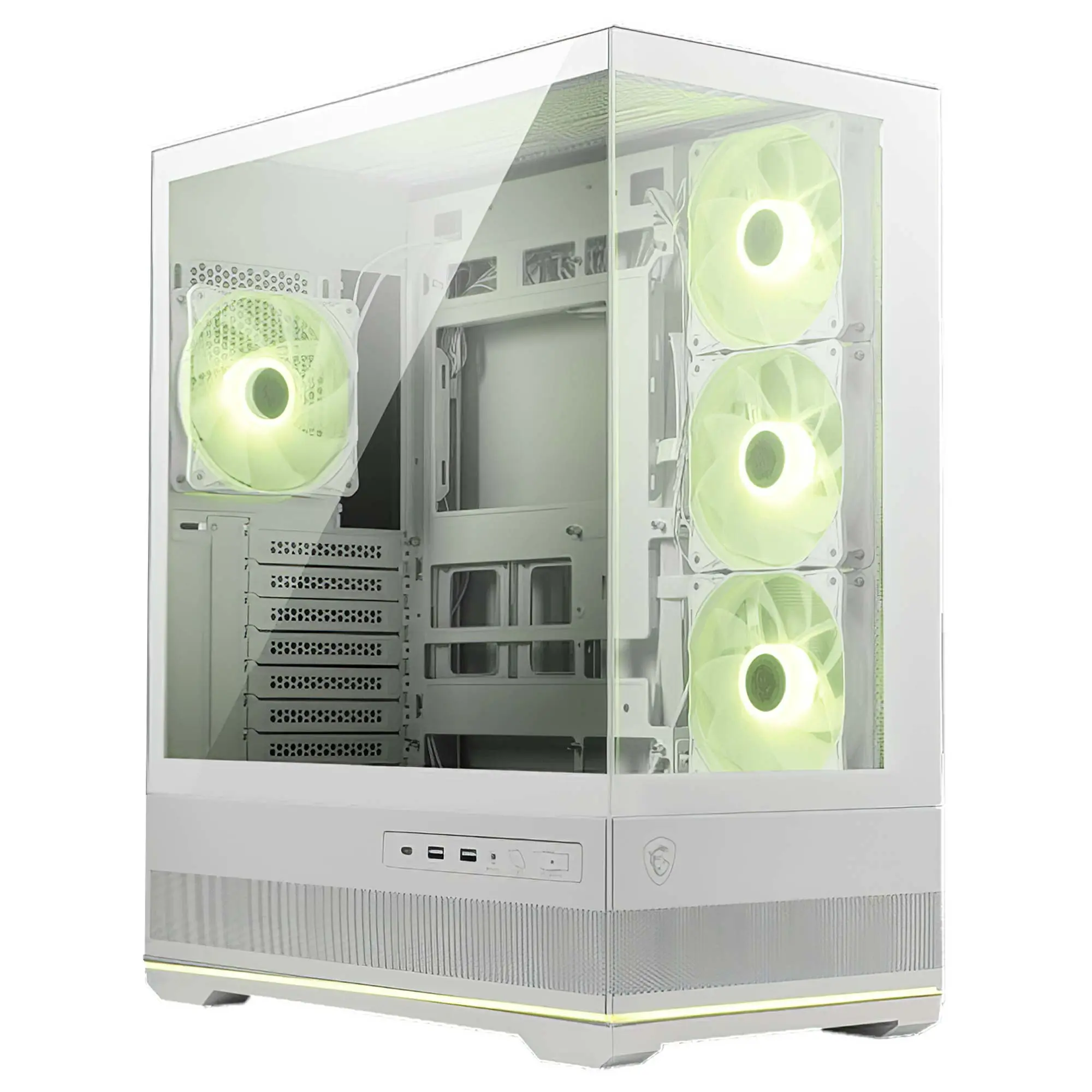 MSI MAG PANO 110R PZ WHITE computer case Midi Tower Bianco