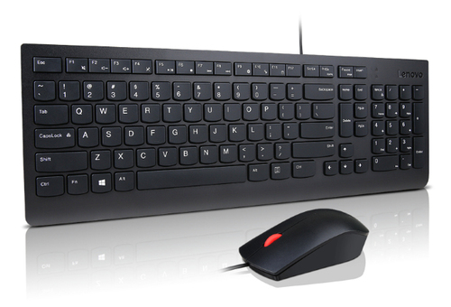Lenovo Set mouse e tastiera cablati Lenovo Essential (italiano 141)