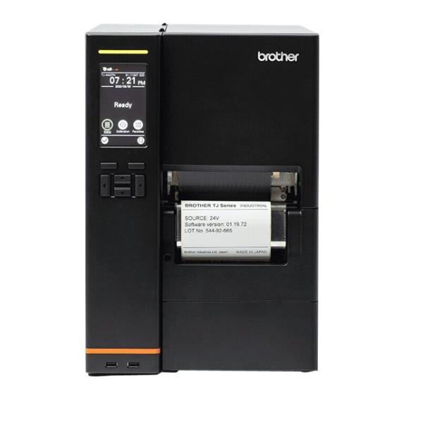 Brother Titan Industrial Printer TJ-4422TN - Stampante per etichette - termico diretto / trasferimento termico - Rullo (11,4 cm) - 203 dpi - fino a 356 mm/sec - USB 2.0, LAN, seriale, host USB