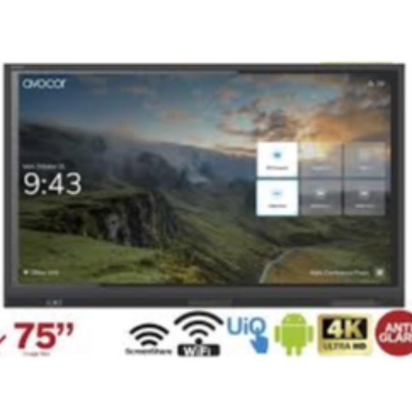 Avocor - 75" Categoria diagonale E Series Display …