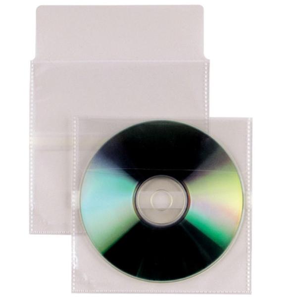 Buste a sacco Insert CD A - patella di chiusura - striscia adesiva - PP - Sei Rota - conf. 25 pezzi