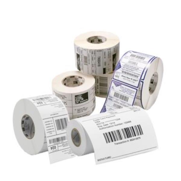 Zebra Z-Perform 1000D - Carta - adesivo acrilico permanente - Non rivestita - bianco brillante - 101.6 x 50.8 mm 247 etichette (1 rotolo(i) x 247) etichette - per Zebra P4T, RP4T; QL 420 Plus; QLn 420; ZQ500 Series ZQ520