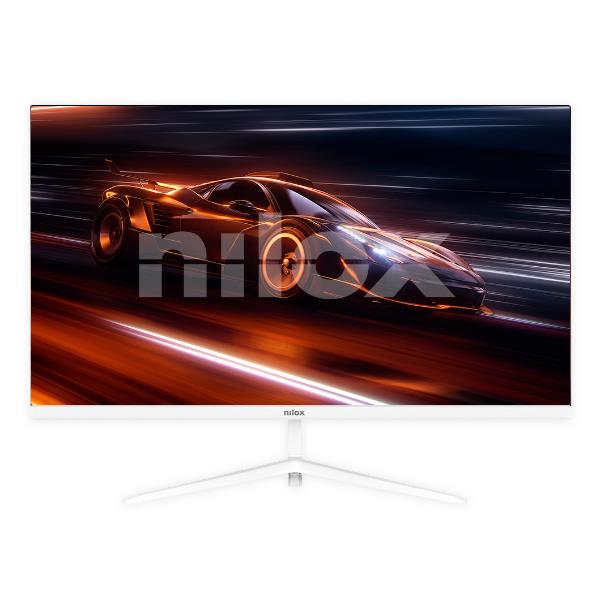 Nilox MONITOR 24 IPS 200HZ 1MS HDMI Y DP, 60,5 cm (23.8ʺ), 1920 x 1080 Pixel, Full HD, LCD, 1 ms, Bianco