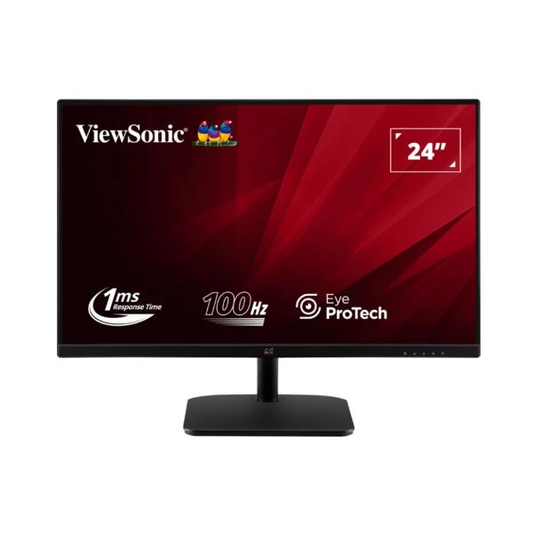 Viewsonic Value Series VA2432-MHD-3, 61 cm (24ʺ), 1920 x 1080 Pixel, Full HD, LED, 1 ms, Nero
