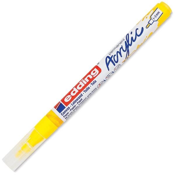 Edding 5300 acrylic marker fine, Giallo, Giallo, Fine, …