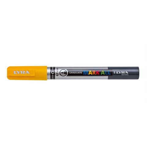Lyra Graduate Mark All, Giallo, Punta a ogiva/sottile, …