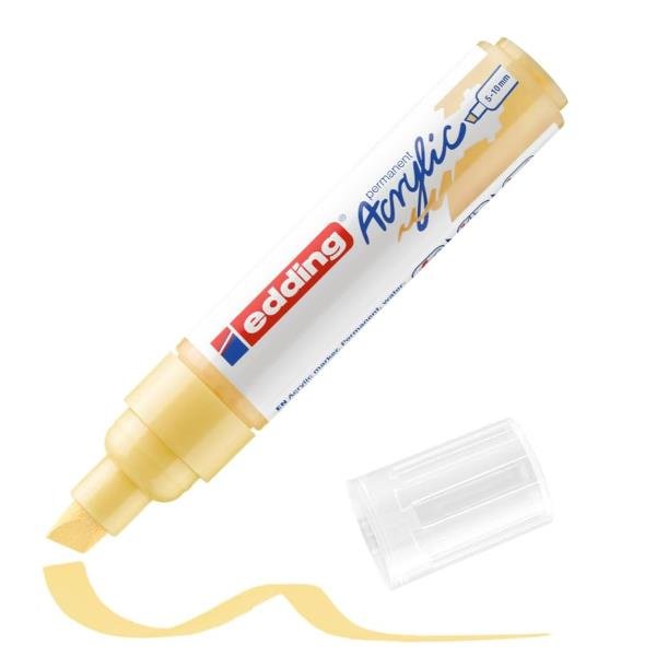Edding E-5000915, Giallo, Punta smussata, Giallo, 5 mm, …